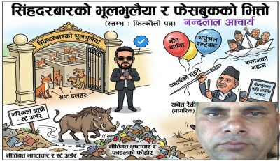 सिंहदरबारको भूलभुलैया र फेसबुकको भित्तो