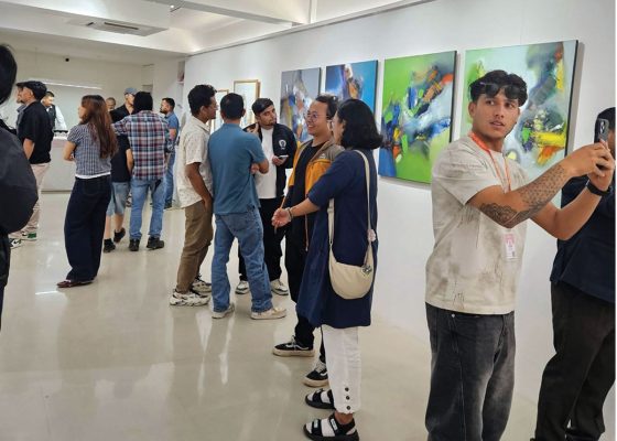 अन्नपूर्ण आर्ट ग्यालरीमा नौ स्रष्टाको सामूहिक कला प्रदर्शनी  