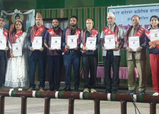 कपन बानेश्वर ‘कबा’ को १४औँ वार्षिकोत्सवमा स्रष्टाहरू सम्मानित