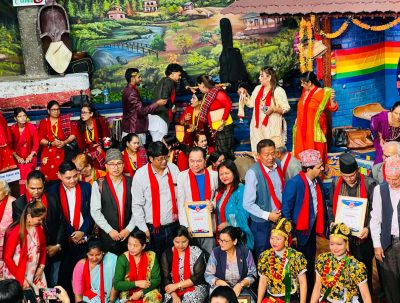 जनसांस्कृतिक महासङ्घ नेपालद्वारा ६१ जना स्रष्टाहरू सम्मानित जनसांस्कृतिक महासङ्घ नेपालद्वारा ६१ जना स्रष्टाहरू सम्मानित