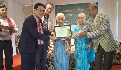 ‘क्यानभासमा पारिजात’ एकहप्ते चित्रकला प्रदर्शनी